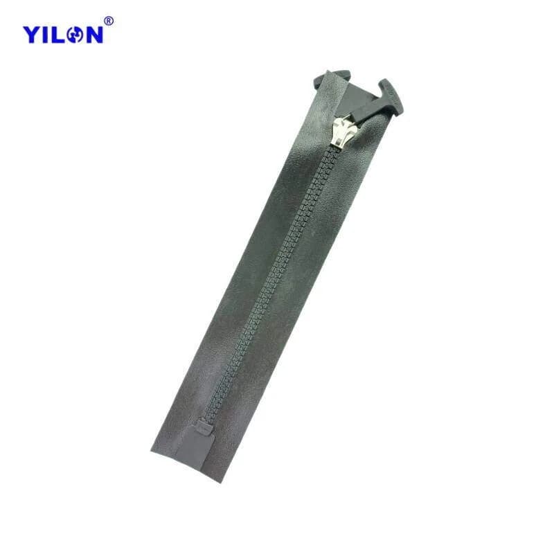 #10 Resin Airtight Zipper — #10 70mm Wide Single Slider Double Puller