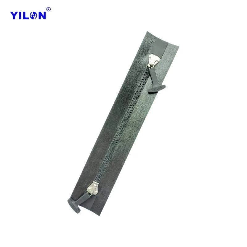 #10 Resin Airtight Zipper — #10 70mm Front Double Slider
