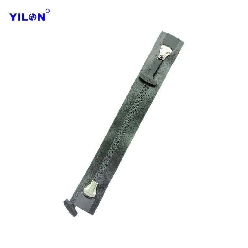 #10 Resin Airtight Zipper — #10 One Front One Back Double Slider