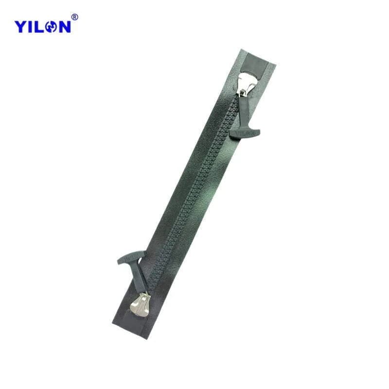 #10 Resin Airtight Zipper — #10 Front Double Slider