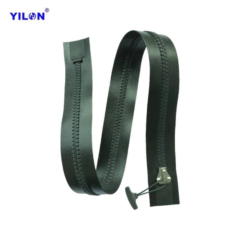 #10 Resin Airtight Zipper — #10 Airtight Zipper Cord End 76CM