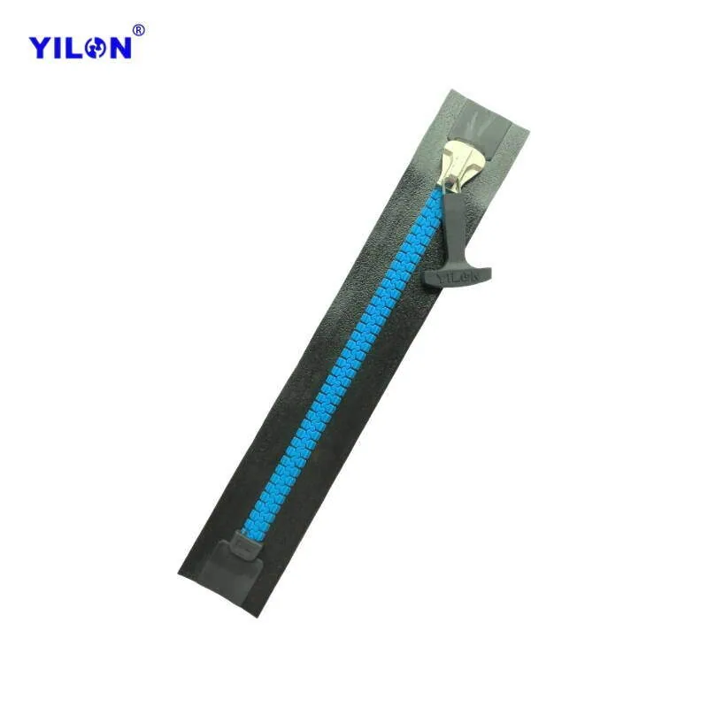 #10 Resin Airtight Zipper — #10 Blue Double Closed