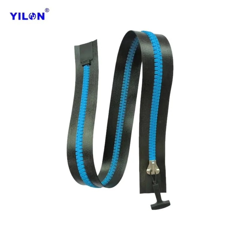 #10 Resin Airtight Zipper — #10 Blue Cord T Long
