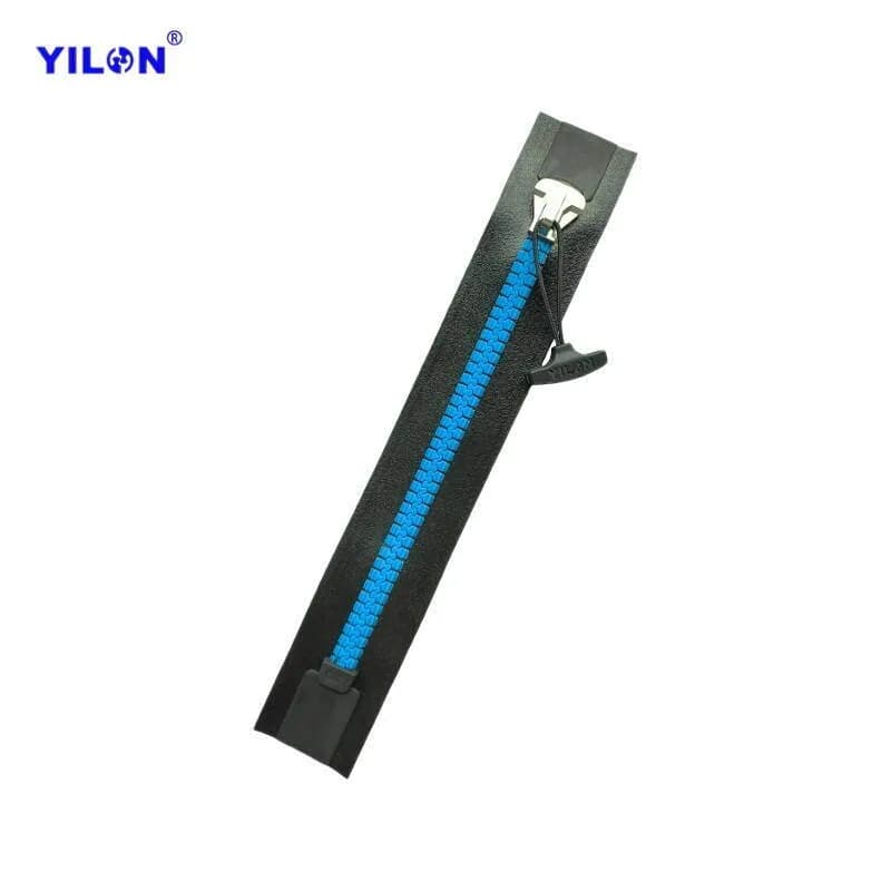 #10 Resin Airtight Zipper — #10 Blue Cord End
